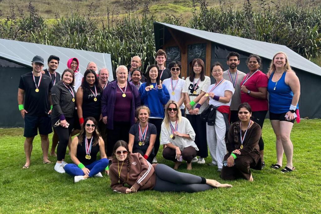 GS team at Cliffside Glamping